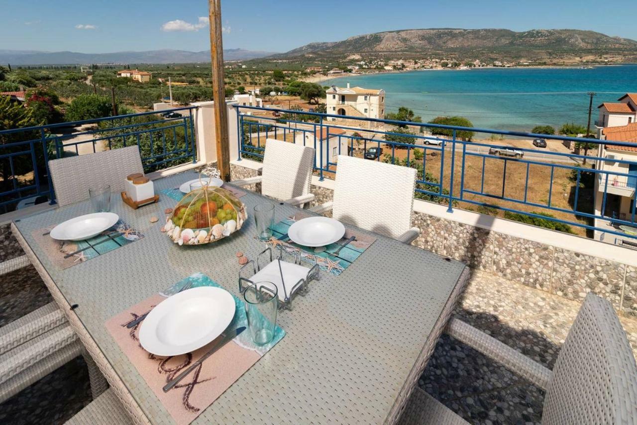 Seaview Flat Steps To The Beach Karavostasi  Экстерьер фото